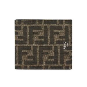 Fendi Men Fendi Ff Jacquard Wallet